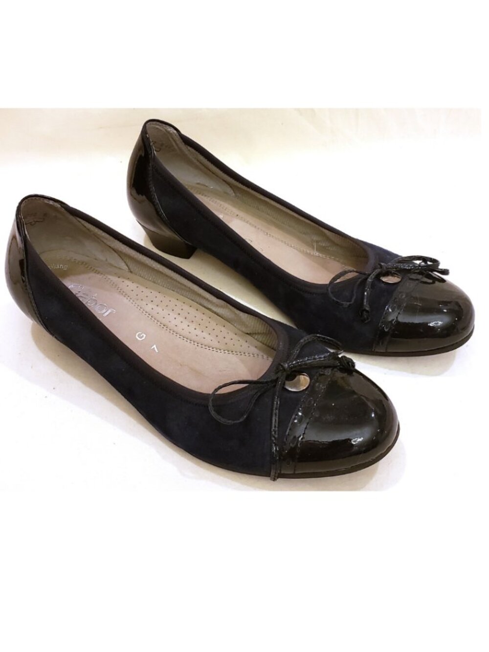 GABOR Comfort Shoes Sz-7G (comfort) Navy/Black